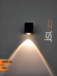 APRA 618 2W Up Down Outdoor Wall Light - 1W