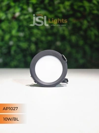 APRA 1027 10W RD Deep Down Diffuser Panel Led Light - 10W, 4000K, Black