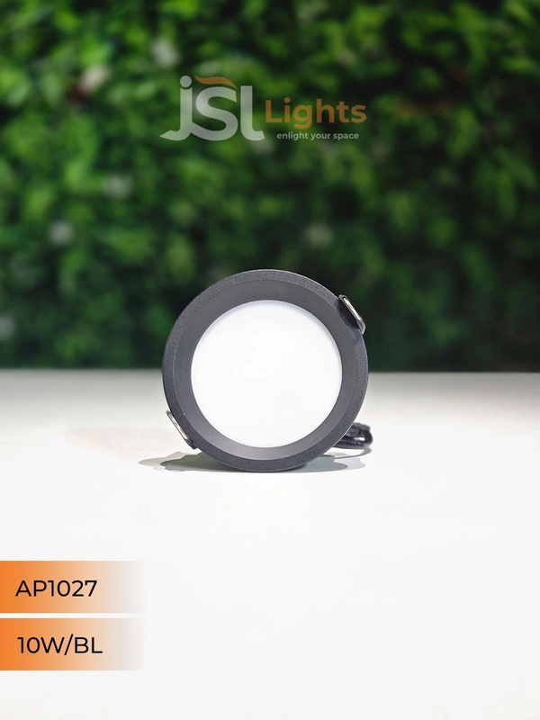 APRA 1027 10W RD Deep Down Diffuser Panel Led Light - 10W, 4000K, Black