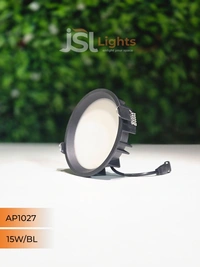 APRA 1027 15W RD Deep Down Diffuser Panel Led Light - 15W, 4000K, Black