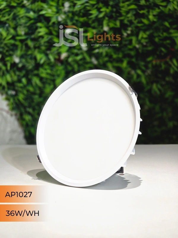 APRA 1027 36W RD Deep Down Diffuser Panel Led Light - 36W, 4000K, White