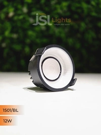 APRA 1501 12W Round 3in1 Deep Recessed Panel Downlight  - 12W, BK+GBK