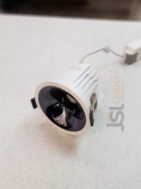 APRA AP2058 18W White Deep Recessed COB Downlight PB Reflector - 18W, 4000K, White