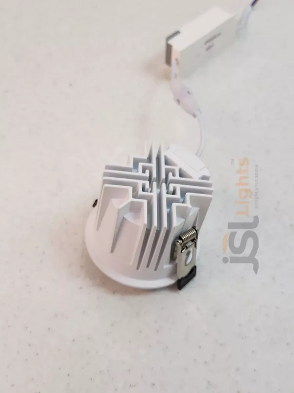 APRA AP2058 18W White Deep Recessed COB Downlight PB Reflector - 18W, 4000K, White