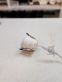 APRA AP2058 7W White Deep Recessed COB Downlight PB Reflector - 7W, 3000K, White