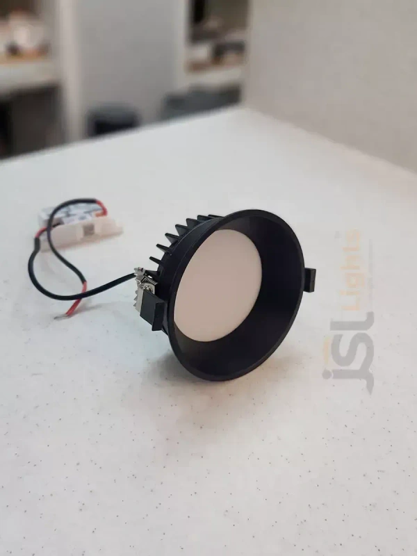 APRA AP20621DL 15W Black Deep Recessed Downlight - 15W, 3000K, Black