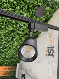 APRA 4006 20W Led Track Spot Light Non Magnetic - 20W, 6000K, Black