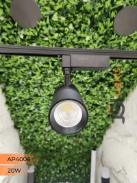 APRA 4006 20W Led Track Spot Light Non Magnetic - 20W, 6000K, Black