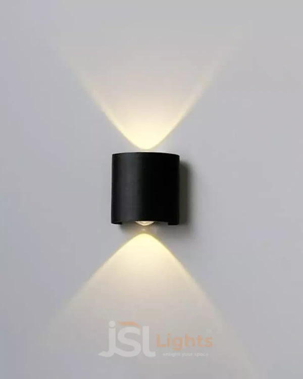 "LX 279 2W Up & Down Outdoor Wall Washer Light – Decorative LED Wall Light for Exterior Use" - 2W