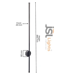 LX 098 18W BK Wall Decorative Led Light 3CCT - 18W, 3CCT, BK