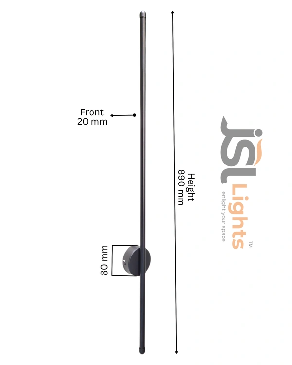 LX 098 18W BK Wall Decorative Led Light 3CCT - 18W, 3CCT, BK