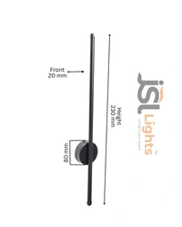 12W 3CCT Wall Decorative LED Light – LX 098 Indoor Fixture - 12W, 3CCT, BK