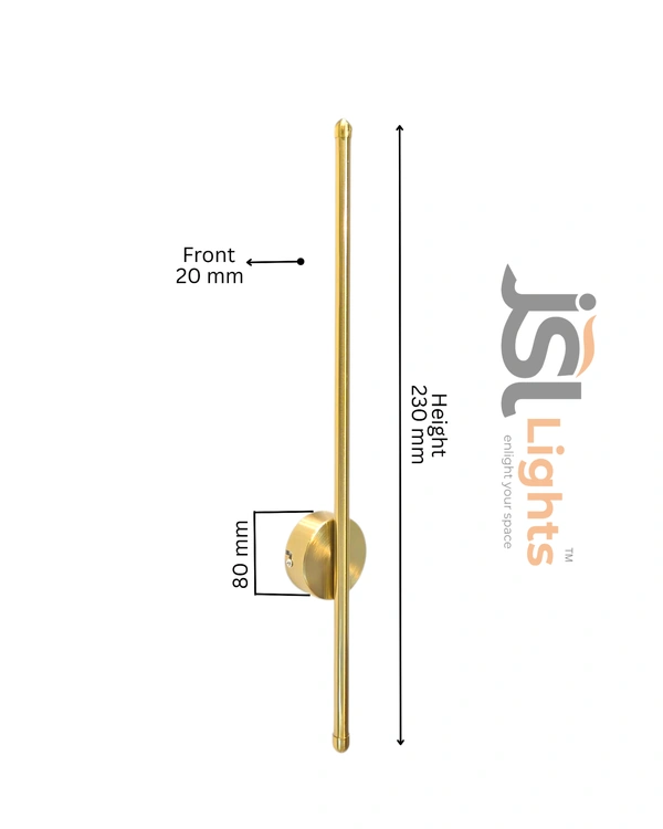 LX 098 12W GD Wall Decorative Led Light 3CCT - 12W, 3CCT, GD