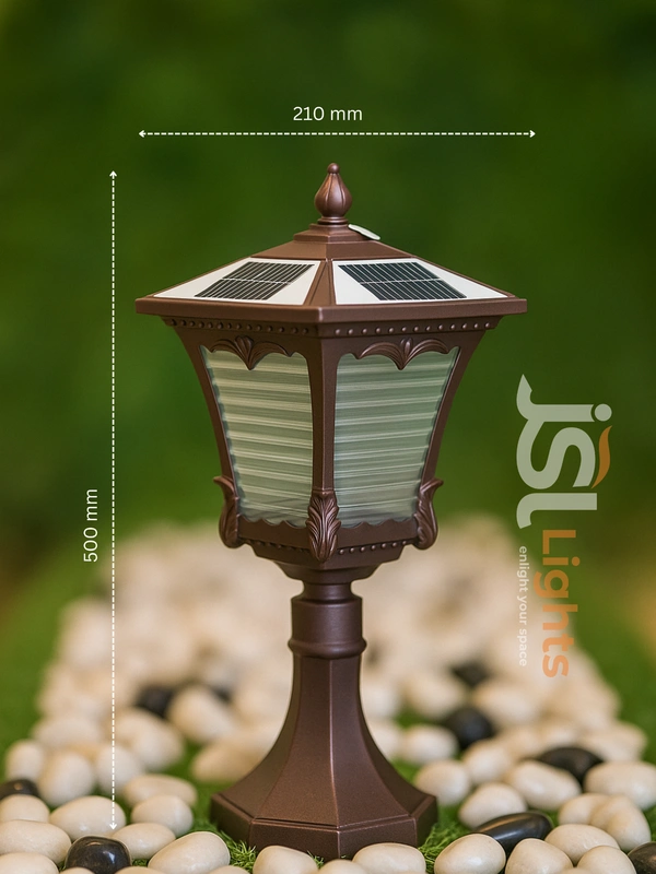 APRA APT4018 5W 16 Inches Solar 3CCT Outdoor Gate Light - Gate Light