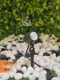 LX 708 8W LED Spike Garden Spot Light - 8W, GR