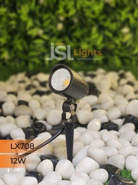 LX 708 12W LED Spike Garden Light - 12W, WW