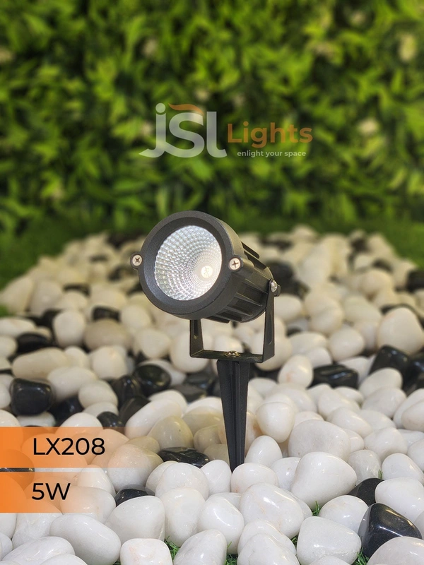 LX 208 5W LED Spike Garden Spot Light - 5W, BLUE