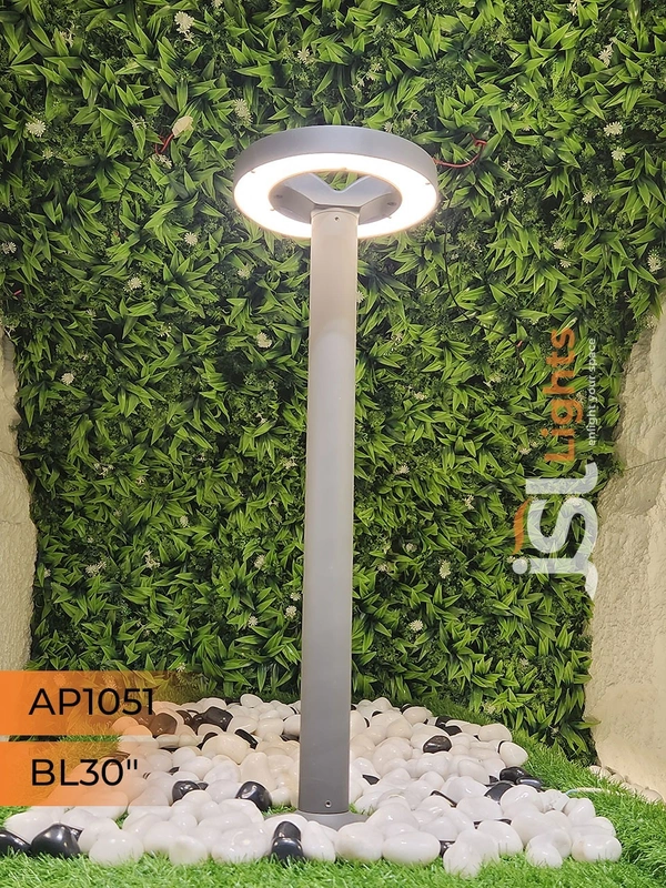 APRA AP 1051 12W 30" Outdoor Garden Bollard Light - Bollard Light