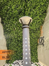 JSL 177 Aluminium Die-Cast Garden Bollard Light – 39 Inch, E27 Holder, Outdoor Pathway Lighting - Bollard 39Inch