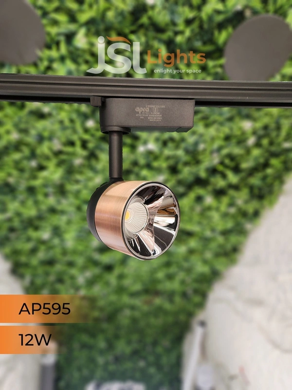 APRA AP595 12W LED Track 360° Focus Spotlight - 12W, 3000K, CP