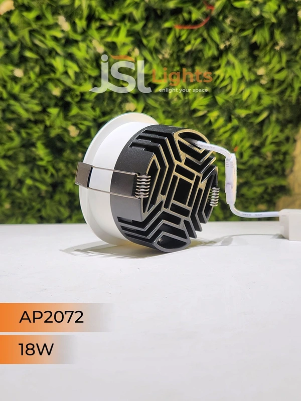 APRA AP 2072 18W White Deep Recessed COB Downlight - 12W, 4000K, White