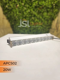 APRA AP CS02 20W  White Linea Recessed COB Spotlight - 20W, 3000K, White