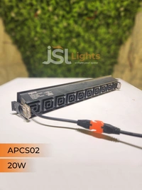 APRA AP CS02 20W  Black Linea Recessed COB Spotlight - 20W, 3000K, Black