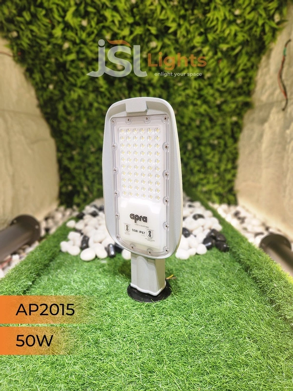APRA AP2015 50W Waterproof Outdoor LED Street Light - 50W, 3000K