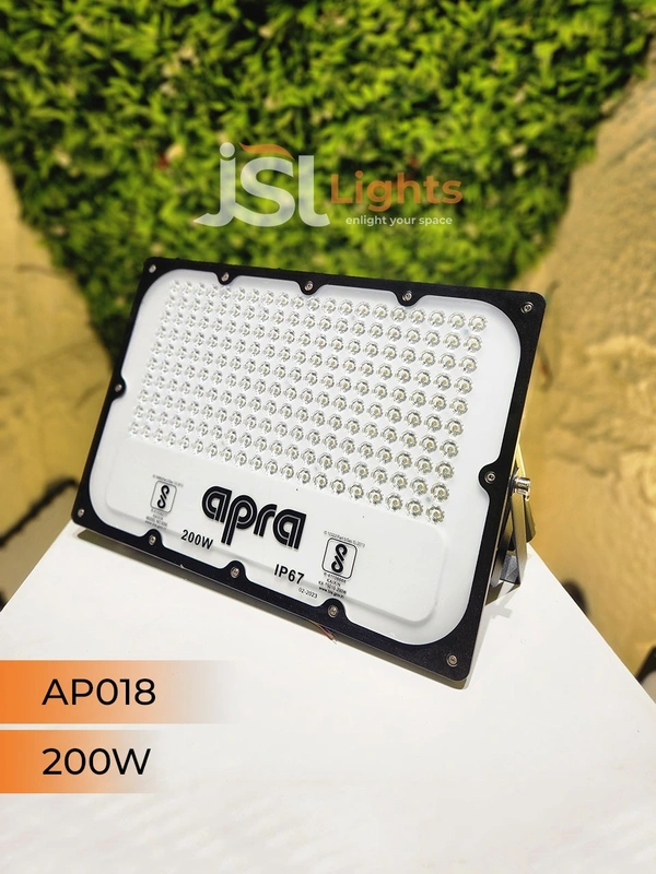 APRA AP018 200W Waterproof Outdoor LED Flood Light - 200W, 6000K