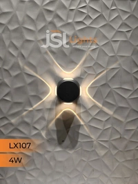 LX 107 4W 4Way Wall Decorative Light UP Down Wall Light - 4W
