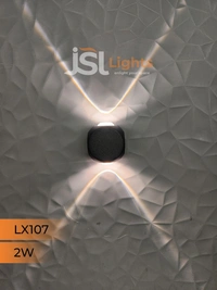 LX 107 4W 4Way Wall Decorative Light UP Down Wall Light - 2W