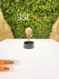LX 285 6W Black GD Surface Wall Cob Focus Light - 6W