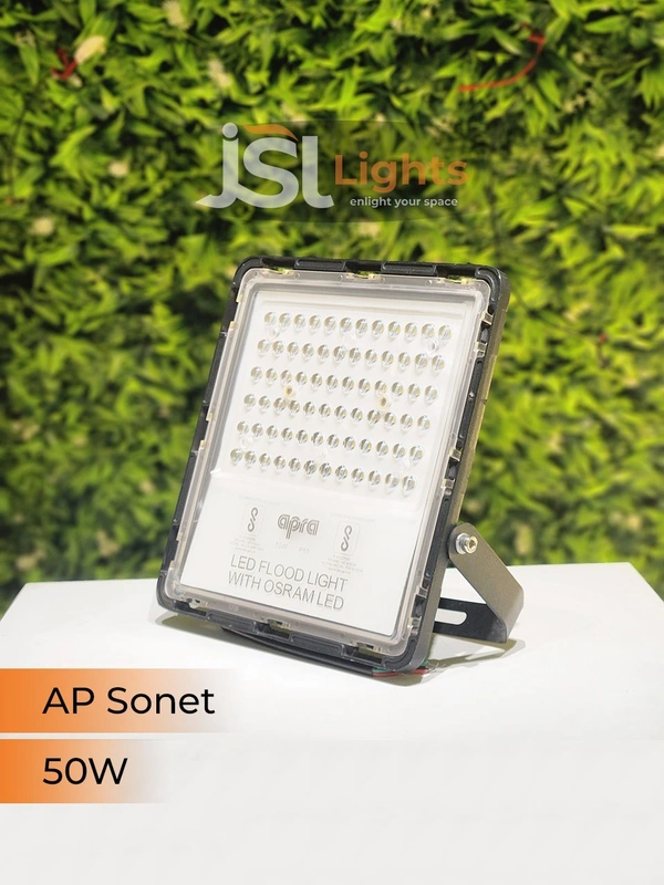 APRA AP SONET IND 50W Waterproof Outdoor LED Flood Light - 50W, 3000K