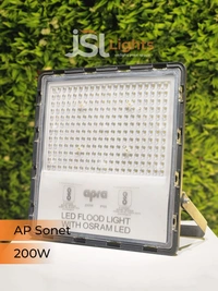 APRA AP SONET LED Flood Lights (Driver Model) 50W–200W | Waterproof Outdoor Lighting by JSL Lights – 2-Year Warranty - 200W, 3000K