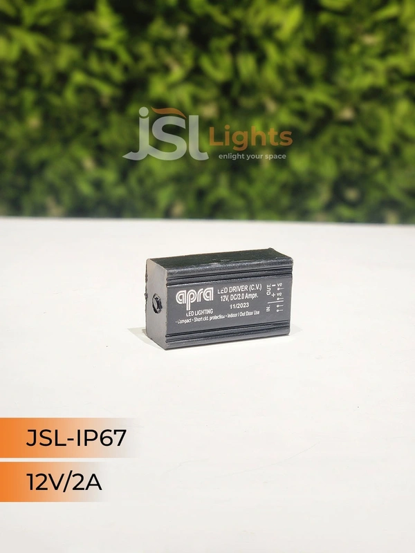 JSL 12V IP67 Led Strip Constant Current Driver - 2Amp