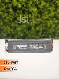 JSL 12V IP67 Led Strip Constant Current Driver - 20Amp