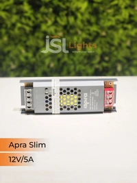 APRA Slim 12V Led Strip Constant Current Driver - 60W/5AM