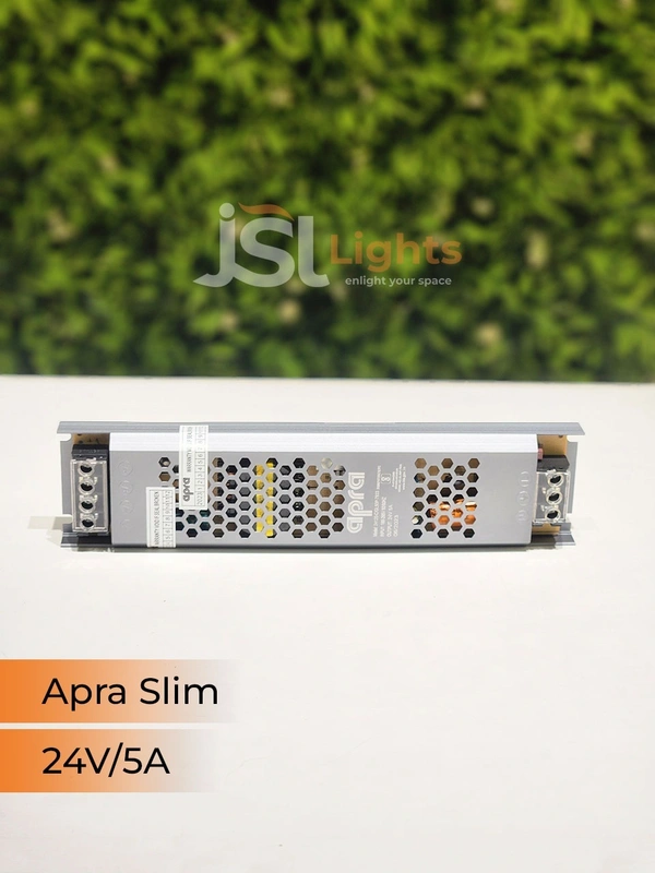 APRA Slim 24V Led Strip Constant Current Driver - 5Amp