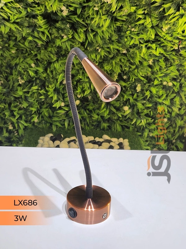 LX 686 3W Bed Side Wall Led Lamp  - CP