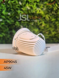 APRA 9045 45W Round Deep Recessed COB Downlight - 45W, 4000K