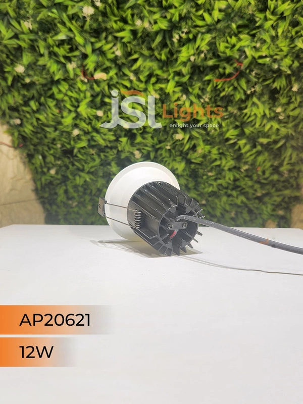 APRA AP20621 18W White Body Recessed COB Downlight - 18W, 4000K, White