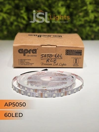 APRA 12V 5050 RGB 120Led Strip Light 5Mt Pack - 60LED