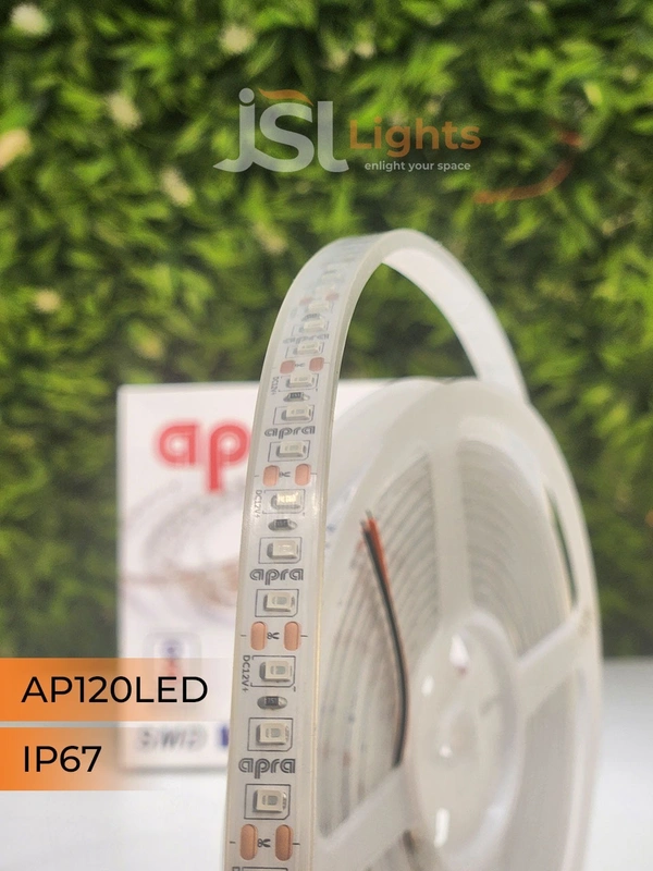 APRA 12V 2835 120Led IP67 Strip Light 5Mt Pack - 120LED, NW