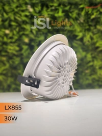 LX 855 30W Round Deep Recessed COB Downlight - 30W, 4000K