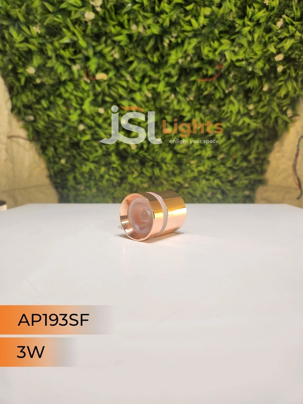 APRA AP193 3W Round RG Surface Cylinder Light - 3W, 4000K, RG