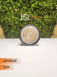 APRA AP193 12W Round PB Surface Cylinder Light - 12W, 3000K, PB