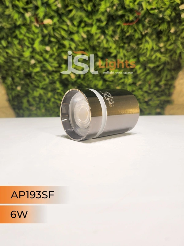 APRA AP193 6W Round PB Surface Cylinder Light - 6W, 3000K, PB