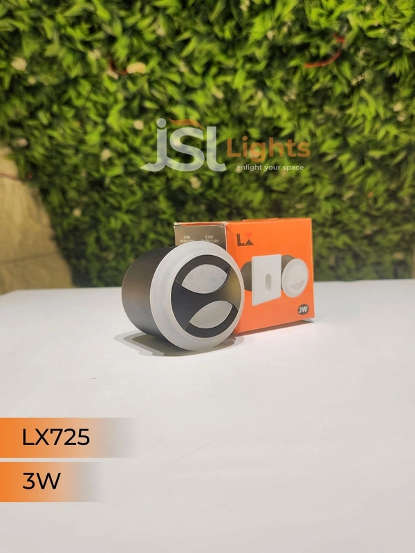 LX725 3W Led Foot Light - Black, RD