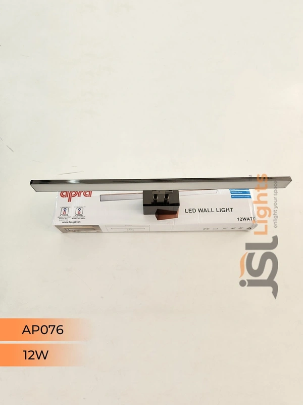 APRA AP076 12W PB Wall Mirror Light - 12W, PB