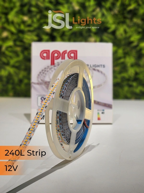 APRA 12V 2835 240Led Strip Cove Light 5Mt Pack - 240LED, CW